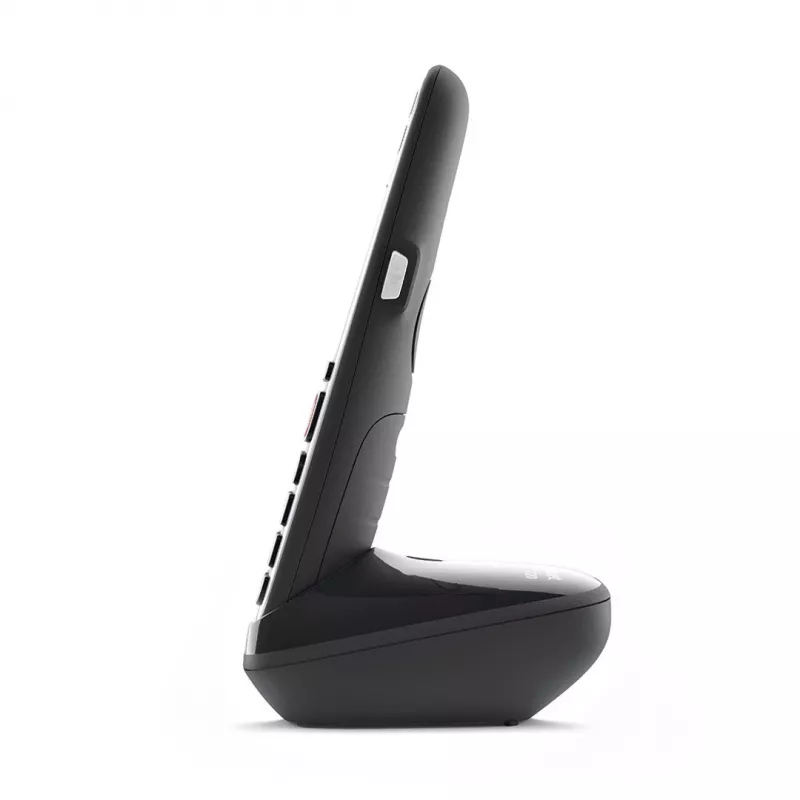 Gigaset E720 Analoog/DECT telefon kõne tuvastusega Must