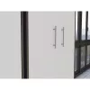 OLIV 2D CLOSED SHELVING UNIT, ANTHRACITE/Valge SET