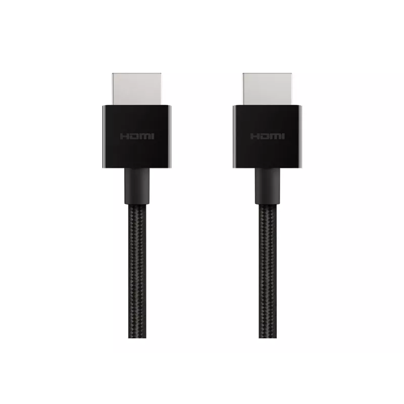 Belkin Ultra High Speed - HDMI-kaabel - HDMI (M) kuni HDMI (M) - 2,0 m - Must (AV10176BT2M-BLK)