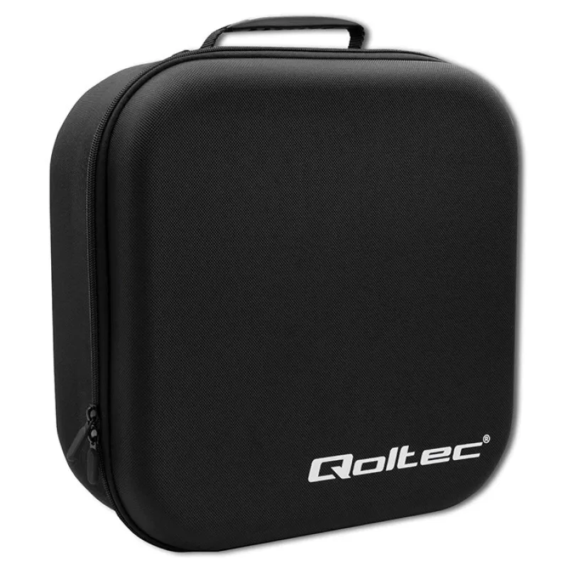 Qoltec mobiilne elektriauto laadija reguleeritav 2in1 Type2 | 11kW | CEE 5-pin | LCD | 3 faasi | kaasaskantav | seinakarp | 5m