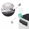Hooded litter box Rotho BIALA Beige 395×510×443 mm, plastik with spatula