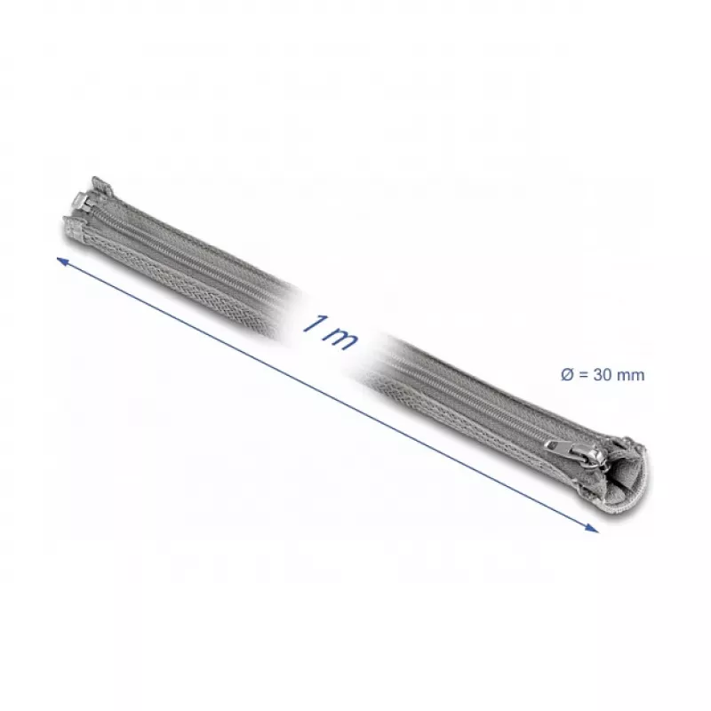 Põimitud hülss DeLOCK 20825 1 m x 30 mm Hall