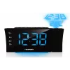 Blaupunkt CRP81USB raadiowekker projektsiooni ja USB-laadimisega, must