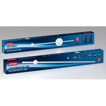 Activejet LED seinavalgusti AJE-HILTON Valge NW
