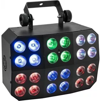 LED-pikselvalgusti EUROLITE CLS-6 PIX HCL 6x12W RGBW — 6 valgustit, 12W LEDid, RGBW