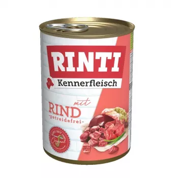 RINTI Kennerfleisch veiseliha - märg koeratoit - 400g
