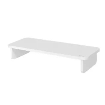 Monitorialus LEITZ Freestanding 64340001 — lauaalus kuni 61 cm (24 tolli) ekraanidele, 20 kg kandevõime, reguleeritava kõrgusega, valge