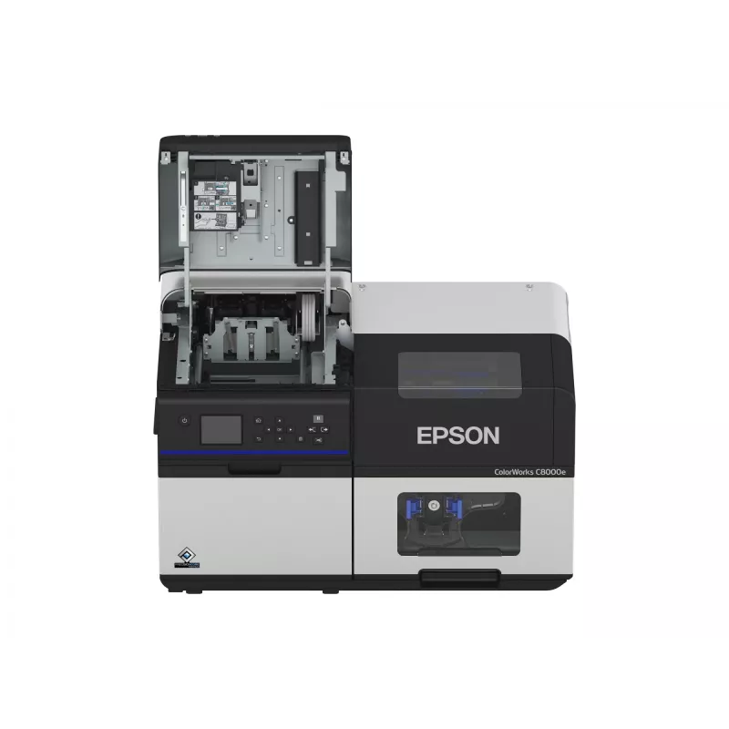 Epson ColorWorks C8000e (BK) sildiprinter tindiprinter Värviline 600 x 1200 DPI 300 mm/sek Juhtmega ja juhtmeta ühendus Ethernet LAN