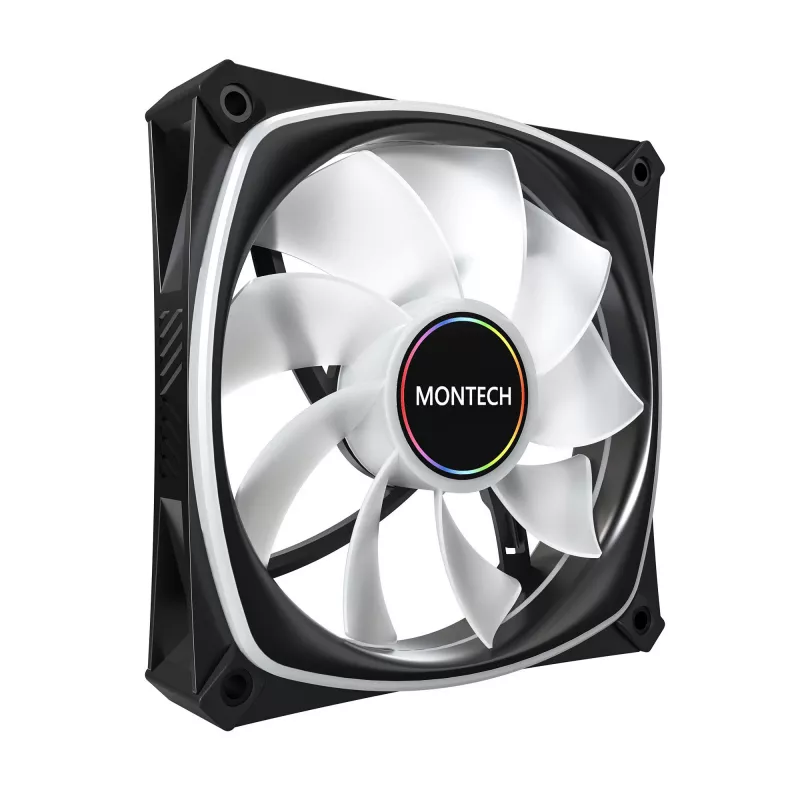 MONTECH RX120 PRO Must 120mm ARGB korpuse ventilaator