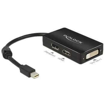 Kaabel DeLOCK 0,16m DisplayPort HDMI DVI Mini DisplayPort