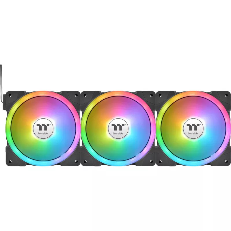 AIO vedelikjahutusega CPU jahuti THERMALTAKE MAGFloe 360 Ultra — 360 mm radiaator, RGB ventilaatorid