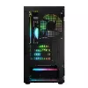Arvutikorpus Logic Concept Portos Mini ARGB Micro ATX Must