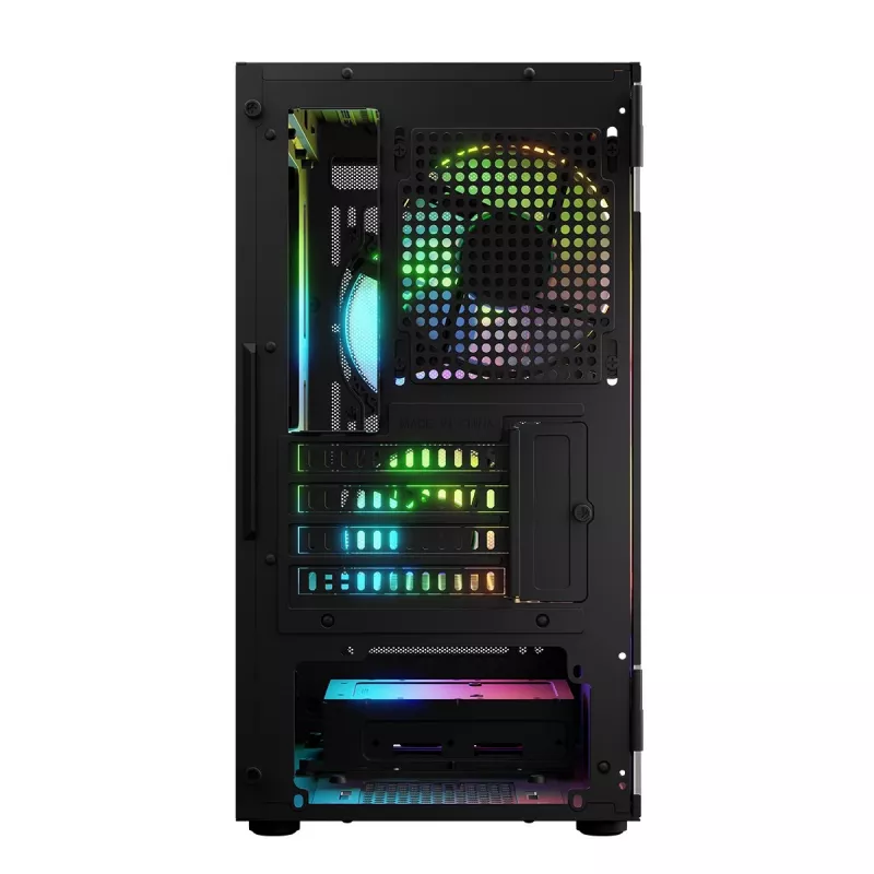 Arvutikorpus Logic Concept Portos Mini ARGB Micro ATX Must