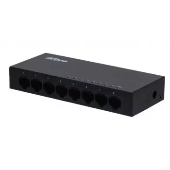 Dahua Technology SG1008-EUR võrgukommutaator Haldamata L2 Gigabit Ethernet (10/100/1000) Must