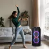 Kaasaskantav kõlar MANTA ATTIS SPK0802 120W, Bluetooth, juhtmega sisend, taaslaetav, FM, LED-tuled