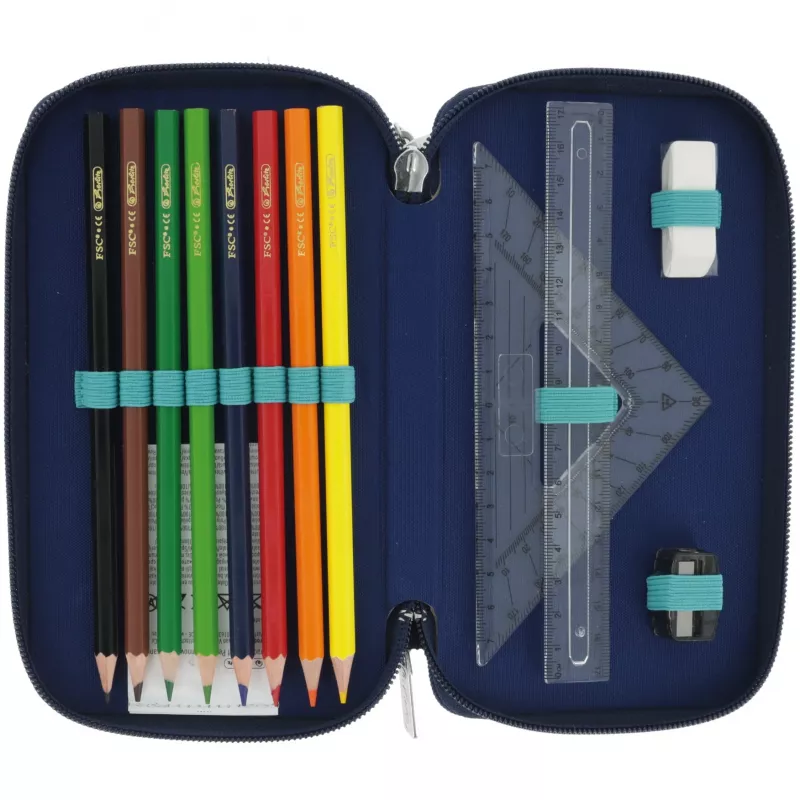 Herlitz TriCase Deep Ocean 31 tk sinine polüester 190x70x115 mm