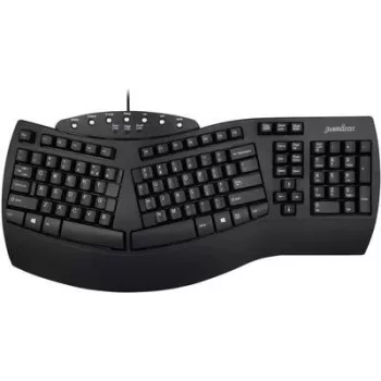 Perixx USB-klaviatuur Periboard-512 Must Ergonoomiline (11523)