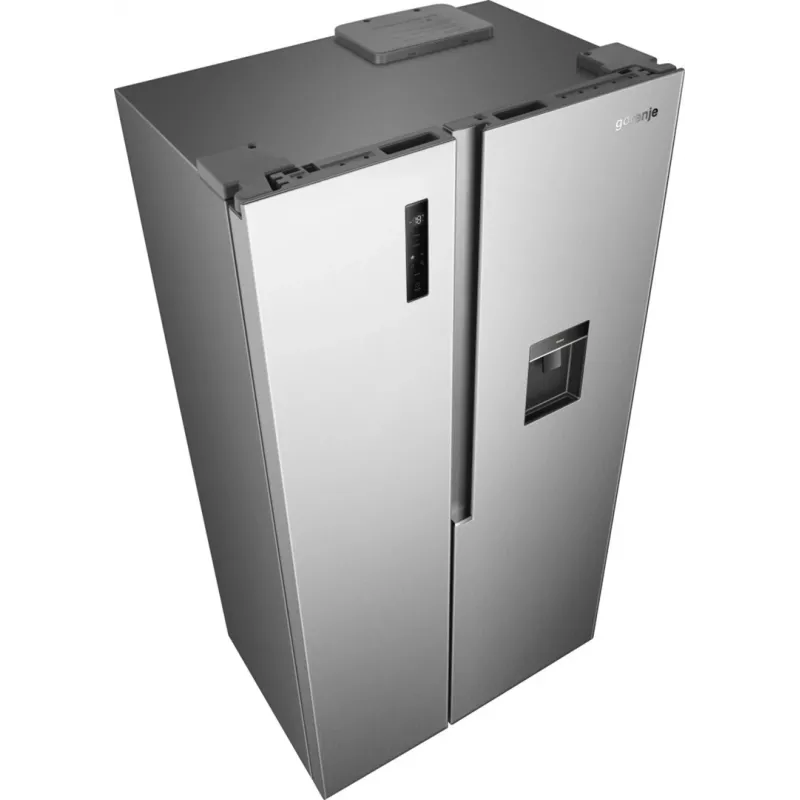 Gorenje HZF55082 NRS917E41XWD G400, eraldiseisev, Ameerika tüüpi uks, hall, 2 ust, puutetundlik, LED