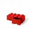 Room Copenhagen LEGO Brick Drawer 8 punane (40061730)