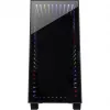 Korpus INTER-TECH X-608 INFINITY MICRO, microATX, RGB, esi- ja külgklaas, ilma toiteplokita