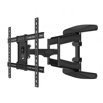 Seinale kinnitatav raam ESPERANZA ERW021 40–85-tollistele lameekraanteleritele, metallist, kallutatav, kaugus 6–50 cm, kandevõime 68 kg, VESA 200x100–600x500 mm