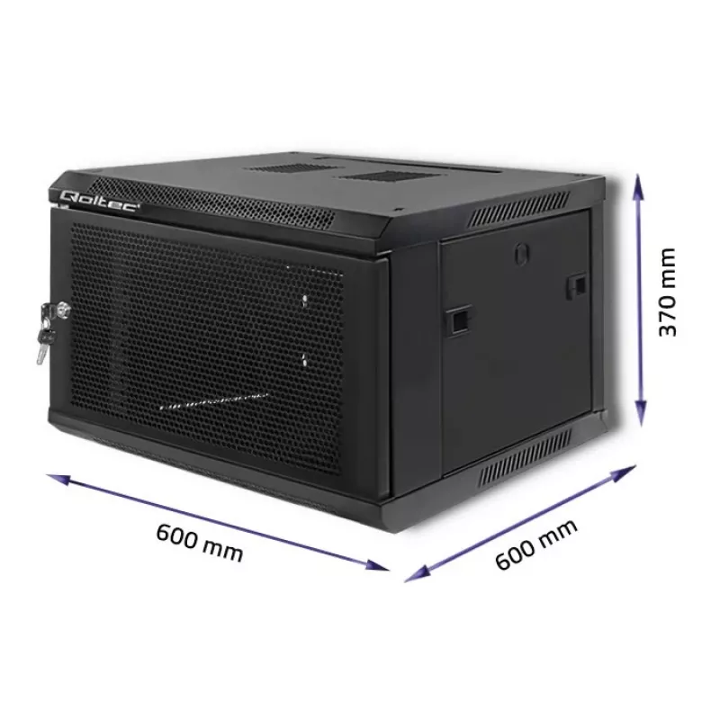 Qoltec - rack - 6U