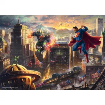 Thomas Kinkade Studios: DC Superman - Man of Steel, Pusle 1000 tk