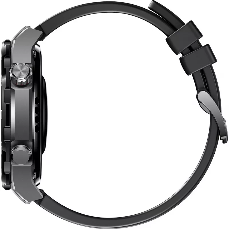 Huawei Watch Ultimate – nutikell rihmaga – hüdrogeenitud nitriilkummi (HNBR) – randme suurus: 140–210 mm – Ekraan 3,8 cm (1,5) – NFC, Bluetooth