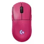 Logitech G PRO 2 - hiir - mängimiseks - parema- ja vasakukäeline - optiline - 8 nuppu - juhtmevaba, juhtmega - 2,4 GHz, USB - USB Logitech LIGHTSPEED vastuvõtja - roosa (910-007310)