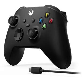 Microsoft EP2-29944 Mängukontroller Must Bluetooth/USB Mängupult Analoog/Digitaal Android, PC, Xbox One, Xbox Series S, Xbox Series X, iOS