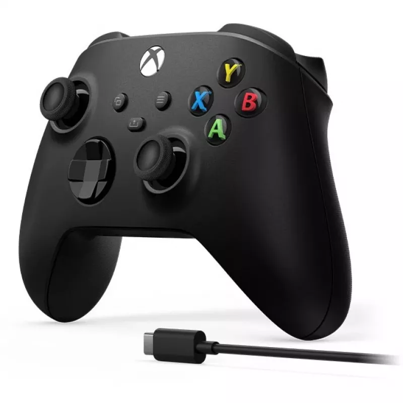 Microsoft EP2-29944 Mängukontroller Must Bluetooth/USB Mängupult Analoog/Digitaal Android, PC, Xbox One, Xbox Series S, Xbox Series X, iOS