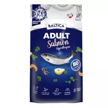 BALTICA Excellent Hypoallergenic Adult Medium breeds Salmon - kuiv koeratoit - 3 kg