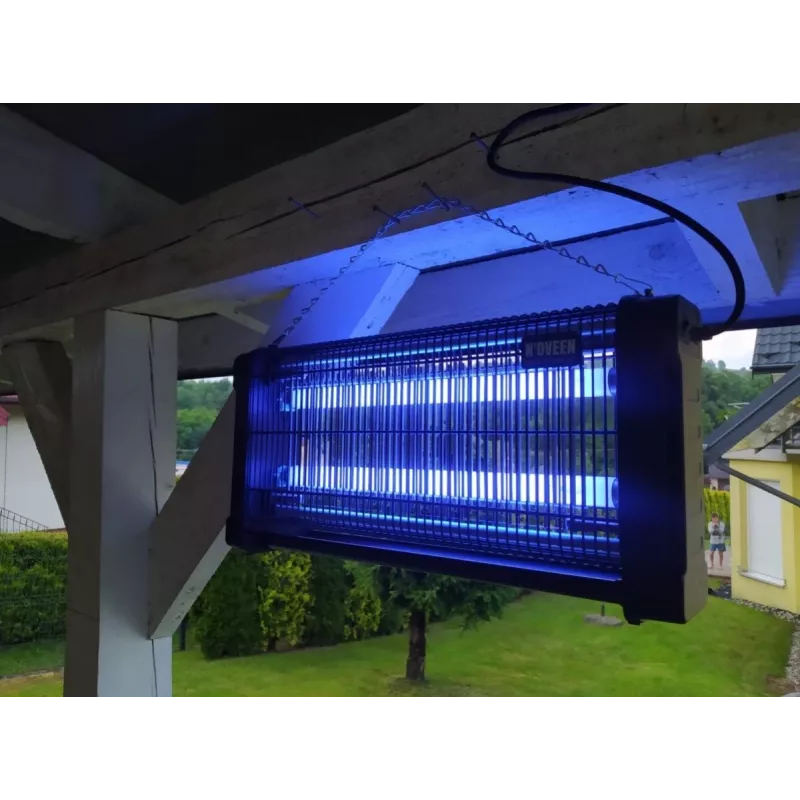 Insektitsiidlamp NOVEEN IKN30 Must — UV-valgusega, energiasäästlik, siseruumide kahjuritõrje