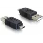 Adapter USB micro-B-pistik USB 2.0 A-isasele DeLOCK 65036 Must