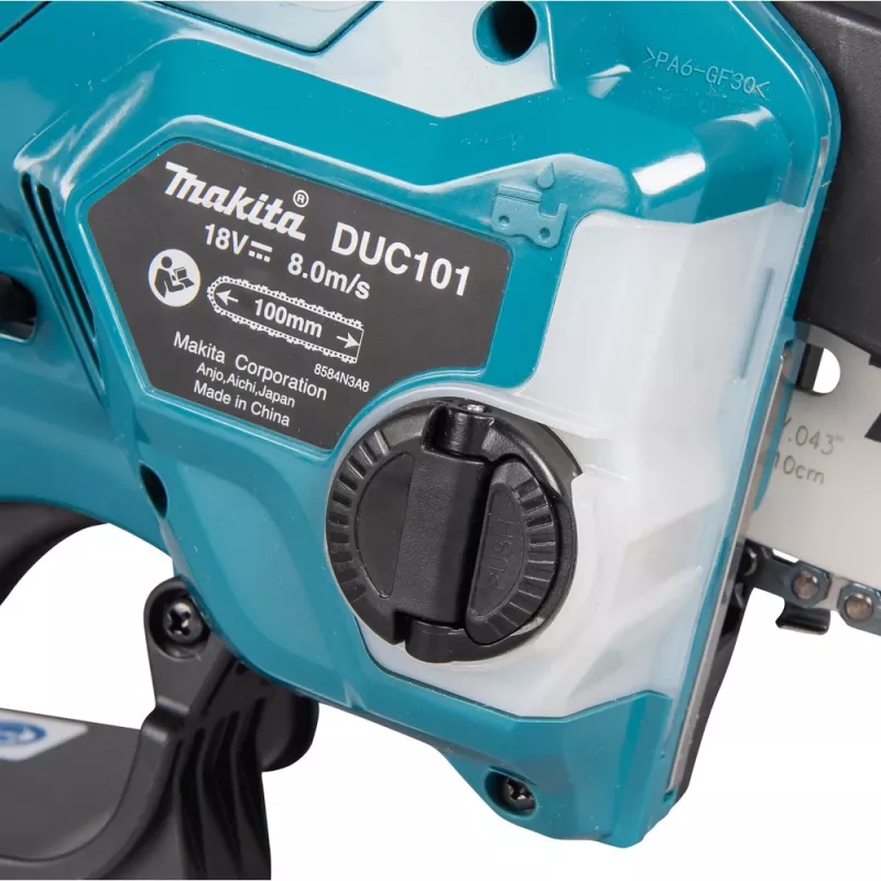 Makita DUC101Z kettsaag 320 W Must, Sinine