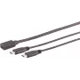 USB-kaabel S/CONN 13-20020 USB 2.0 0,3 m USB C 2 x USB C Must