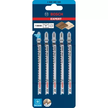 Bosch Wood 2-side clean Jigsaw blade High carbon steel (HCS) 5 tk