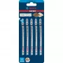Bosch Wood 2-side clean Jigsaw blade High carbon steel (HCS) 5 tk