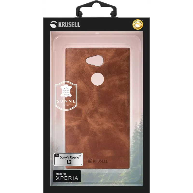 Katte Krusell Sunne Sony XPERIA L2-le 14 cm (5,5 tolli) Pruun