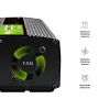Green Cell pingemuundur PowerInverter LCD 12 V 500W/1000W auto inverter ekraaniga - puhta siinusega toiteadapter/inverter Auto Must