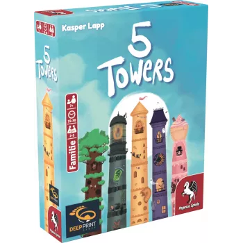 Deep Print Games: 5 Towers, kaardimäng