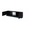 Cama TV-kapp QIU 200 MDF must läikiv/must läikiv