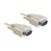 Jadakaabel DeLOCK RS-232 1m Beež DB-9