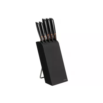 Fiskars 978791 - roostevaba teras - Must - Must Orange