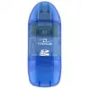 Kaardilugeja Titanum TA101B USB 2.0, sinine — toetab MicroSD, SD/SDHC, MMC, MS formaate, 480 Mbit/s