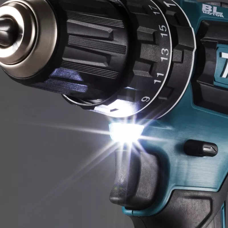 Makita DHP485Z puur Võtmeta 1.1 kg Must, Sinine