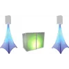 EUROLITE lame Light Set AKKU 2x 3W LED riba koos alusega — kaasaskantav laetav LED-ribakomplekt