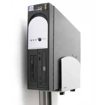 Ergotron Vertical Universal CPU Holder - Holder for Systemeinheit - Silver (97-468-202)