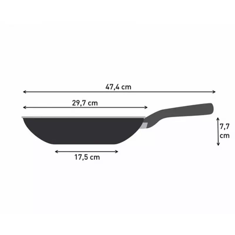 Wokpann Tefal Renewal C4261943 28 cm mittenakkuva
