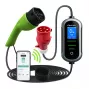 Elektriauto laadija QOLTEC Mobile EV 2in1 Type2 11 kW 400 V Wi‑Fi TUYA SMART LIFE LCD kaasaskantav seinalaadija 5 m kaabel
